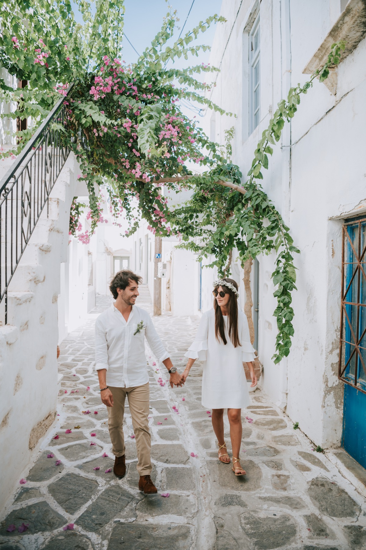 Intimate Destination Wedding On A Secluded Greek Island