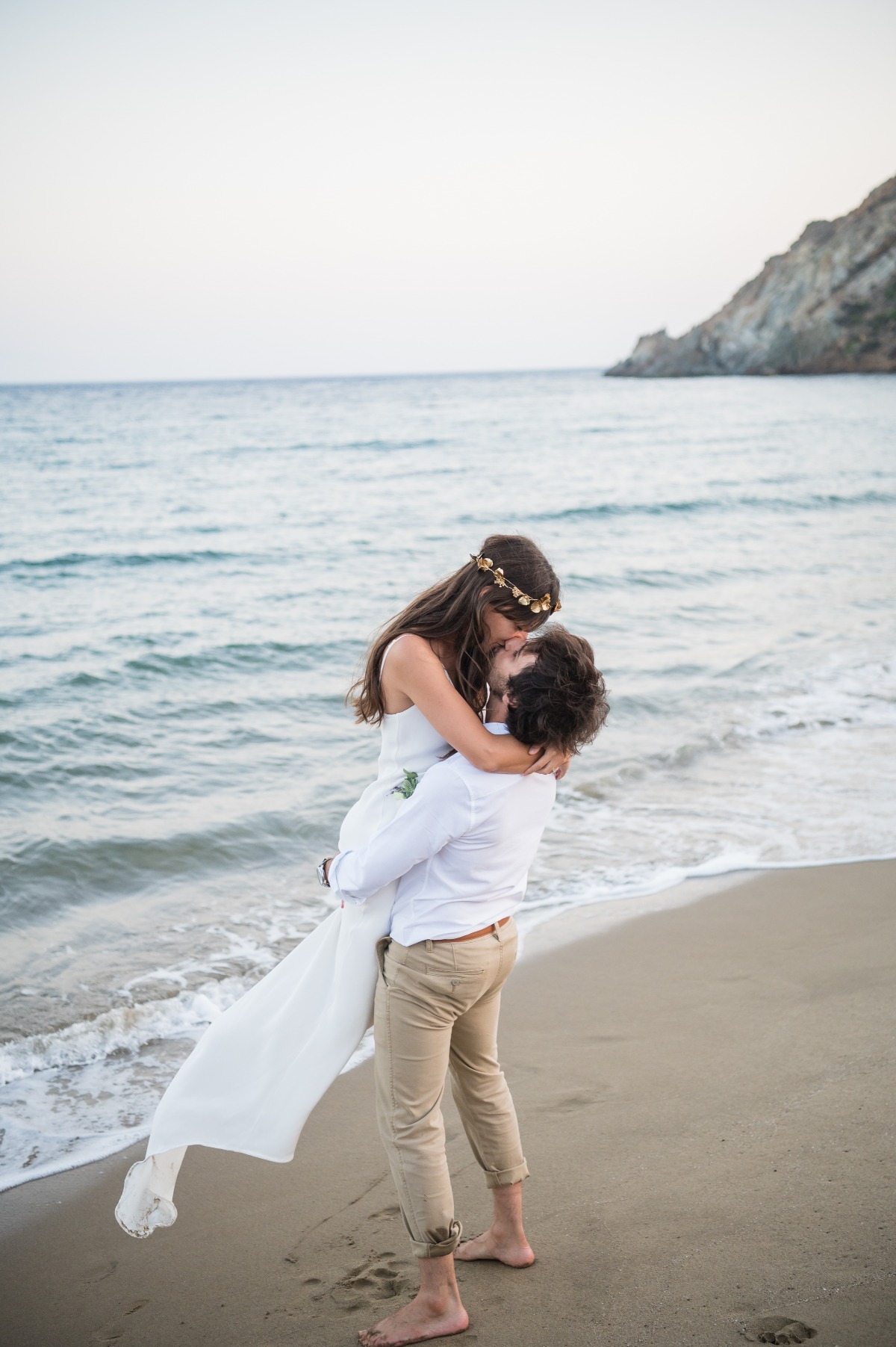 Intimate Destination Wedding On A Secluded Greek Island