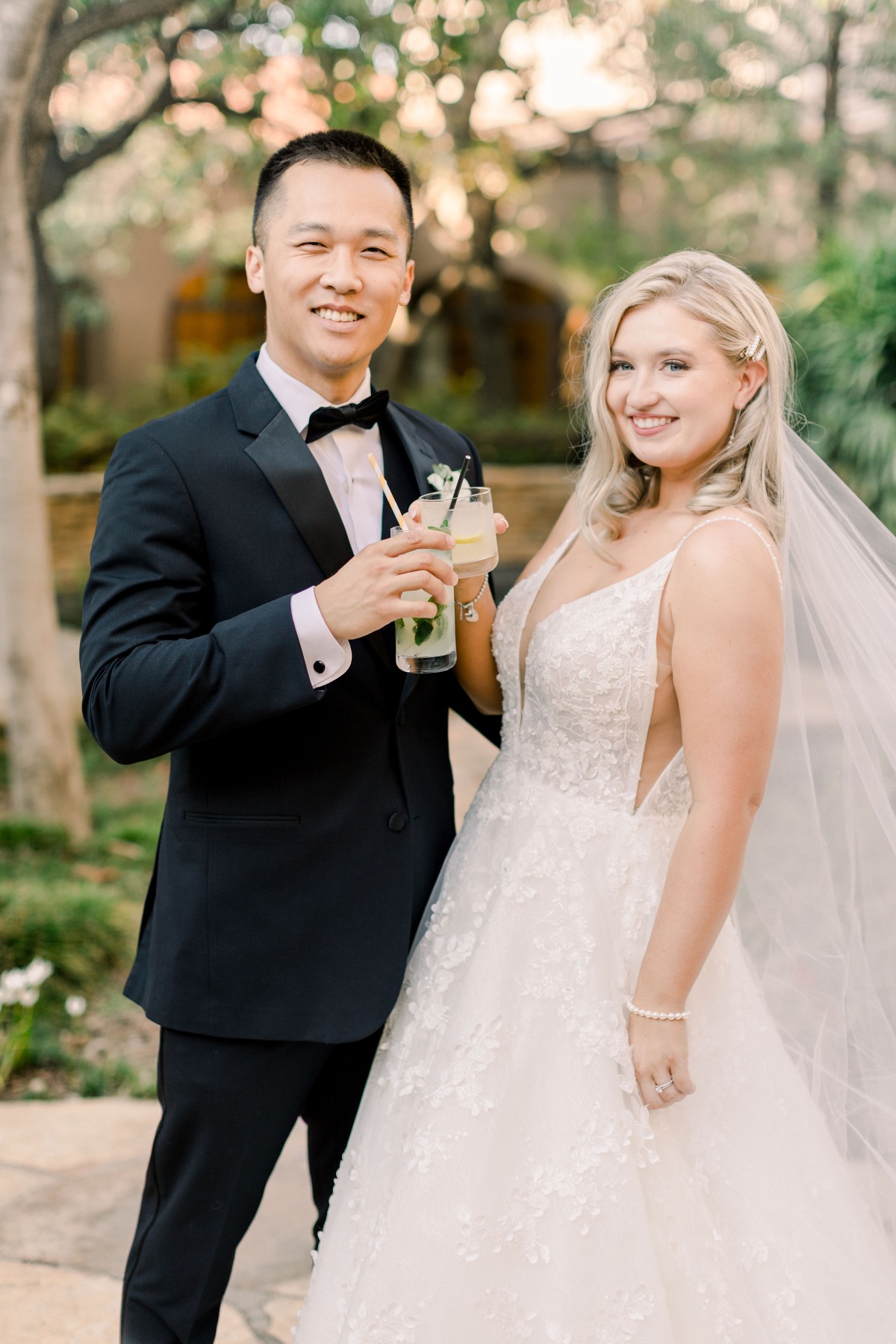 College Sweethearts Tie The Knot In An Intimate Backyard Ceremony