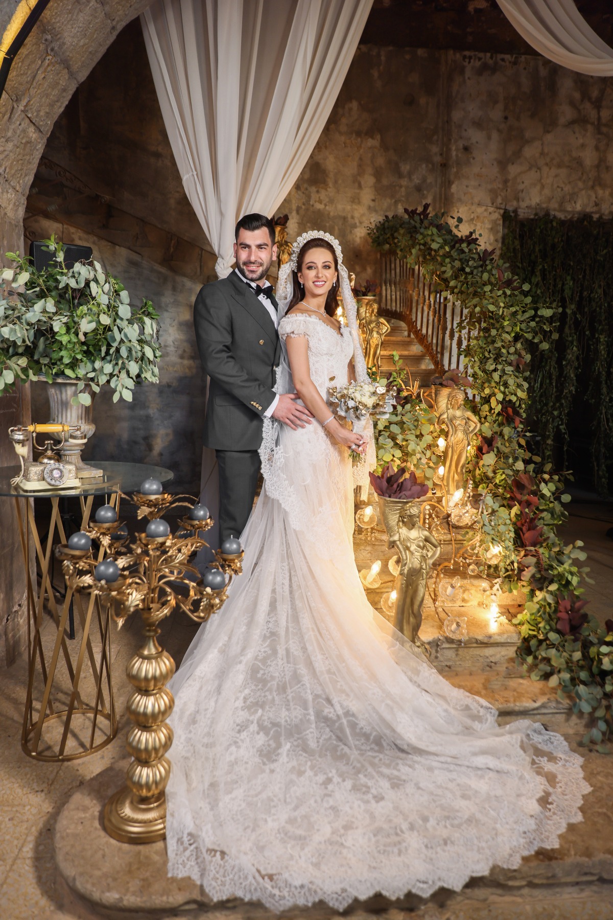 Fairytale Wedding In An Ancient Lebanese Hotel