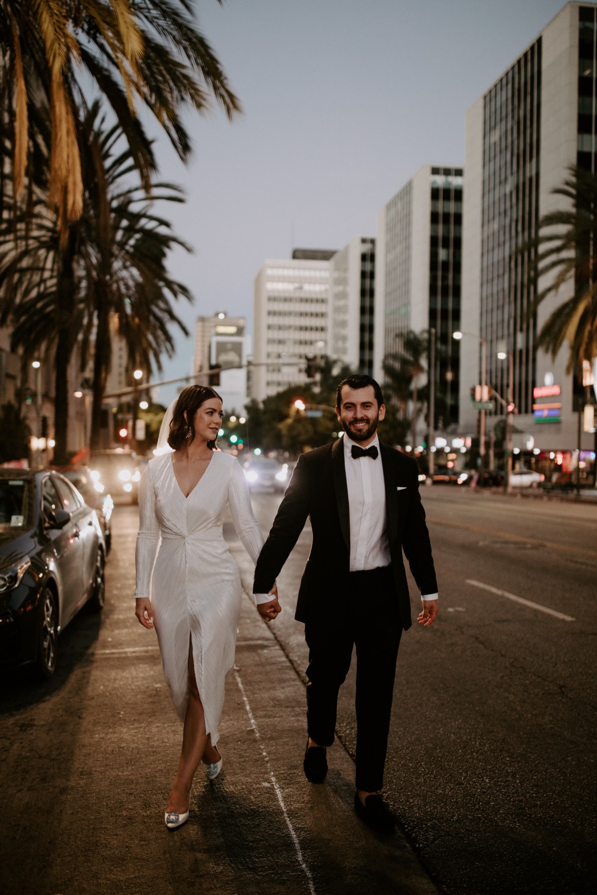 Modern Los Angeles Industrial Wedding