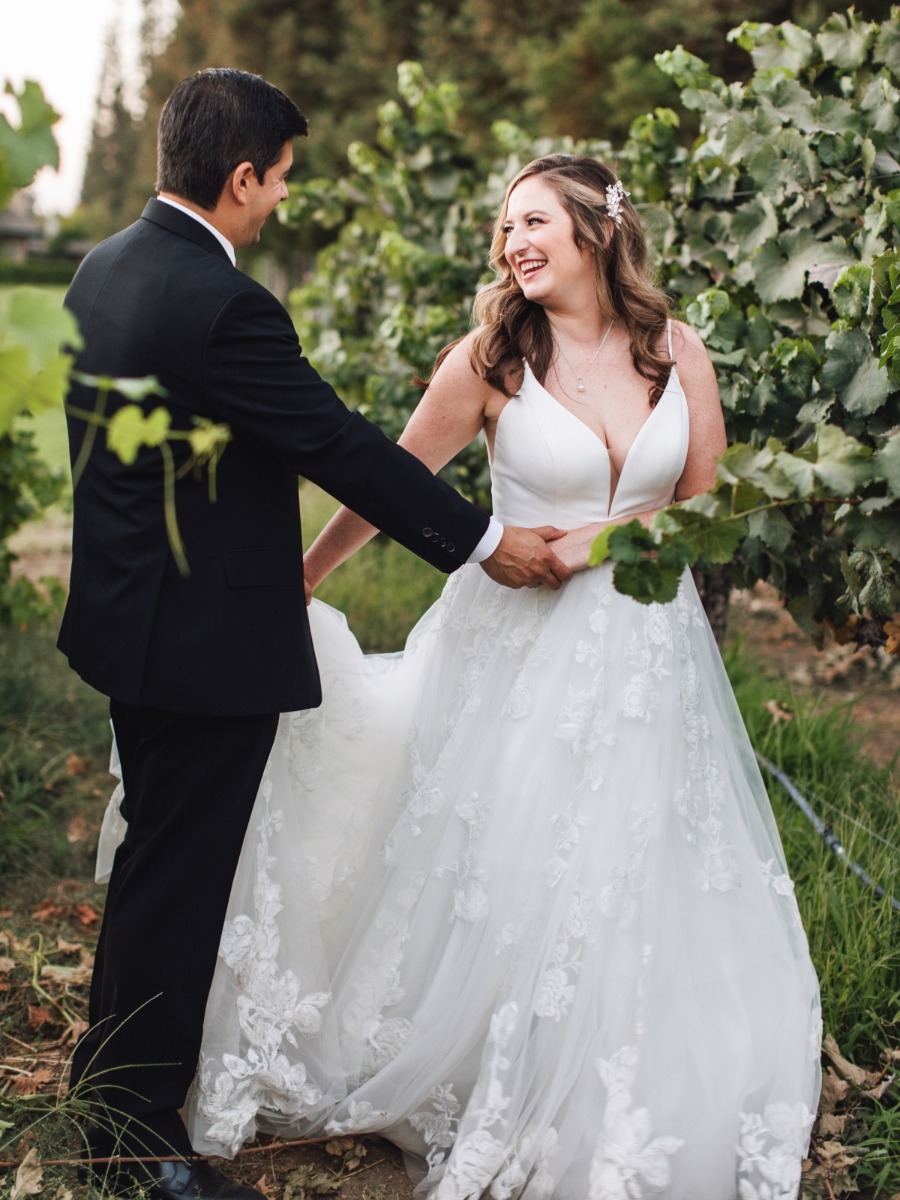 Napa Valley Winery Wedding In Blush, Burgundy, & Cream