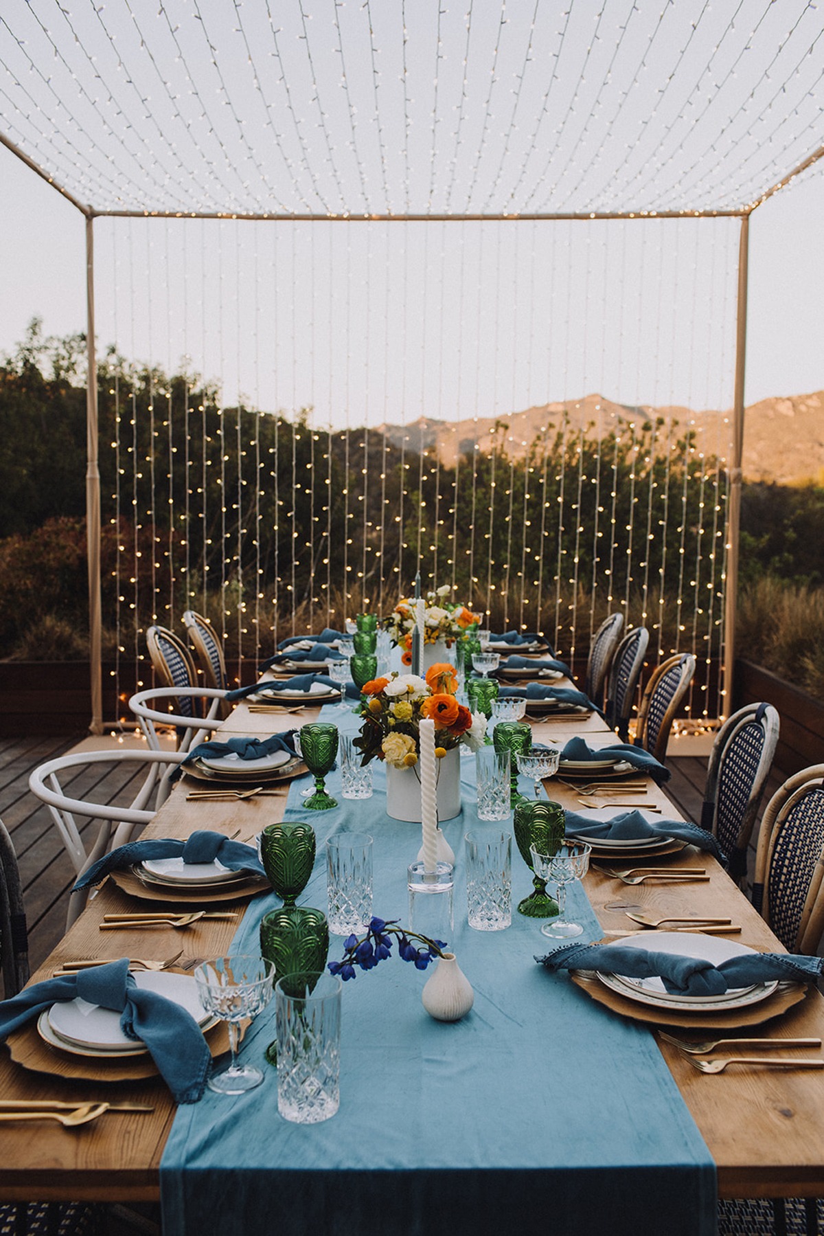 Intention-Filled Colorful Wedding In The Santa Monica Hills