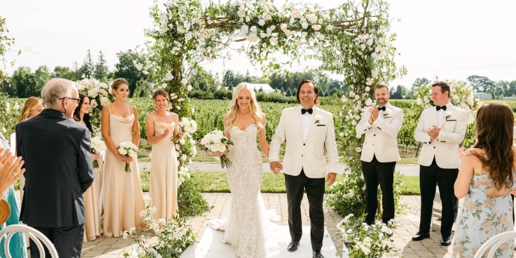 A Glamorous Vineyard Wedding in Niagara-on-the-Lake
