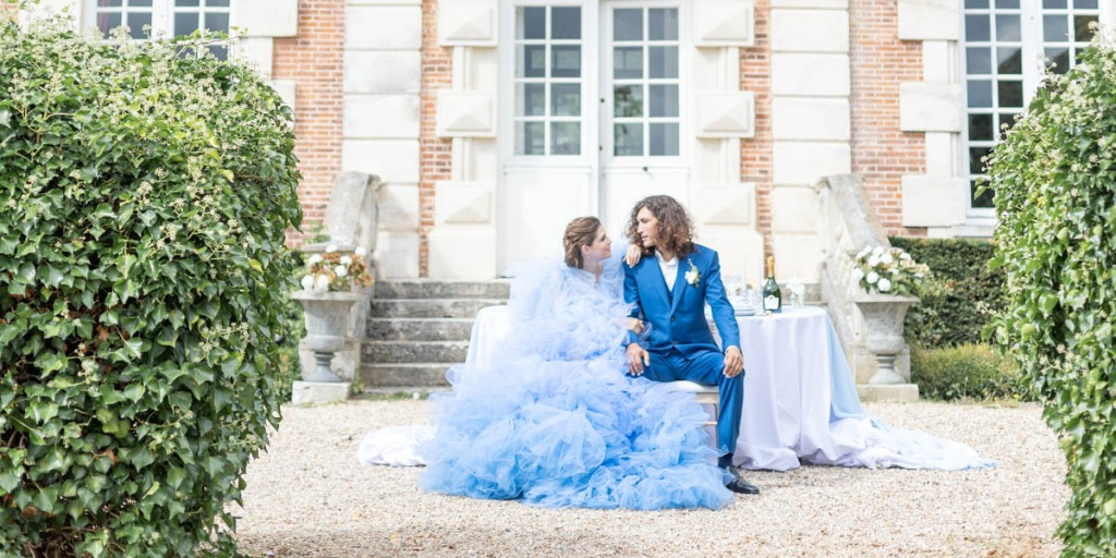 Shades of French Blue Wedding Ideas