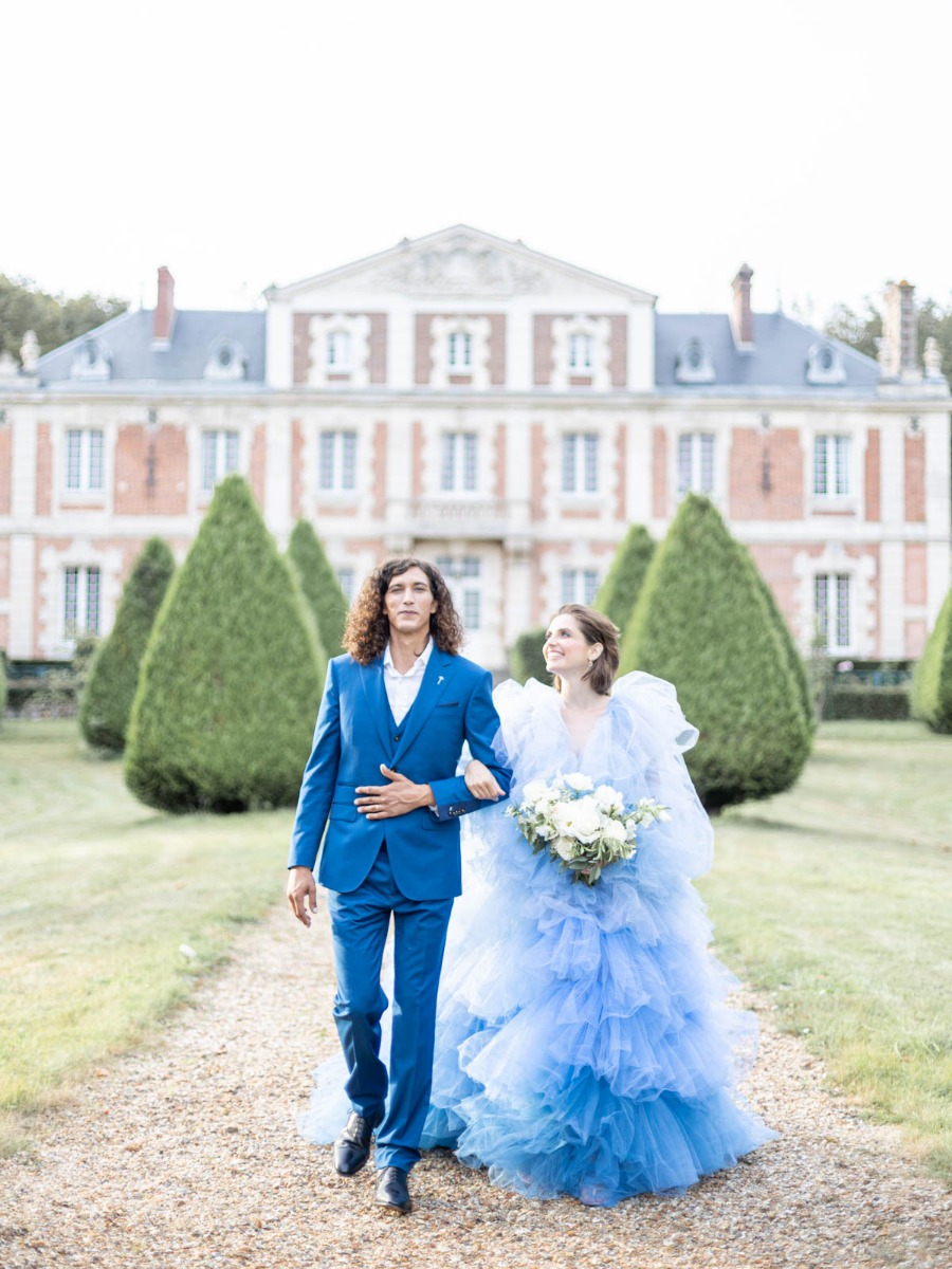 Shades of French Blue Wedding Ideas