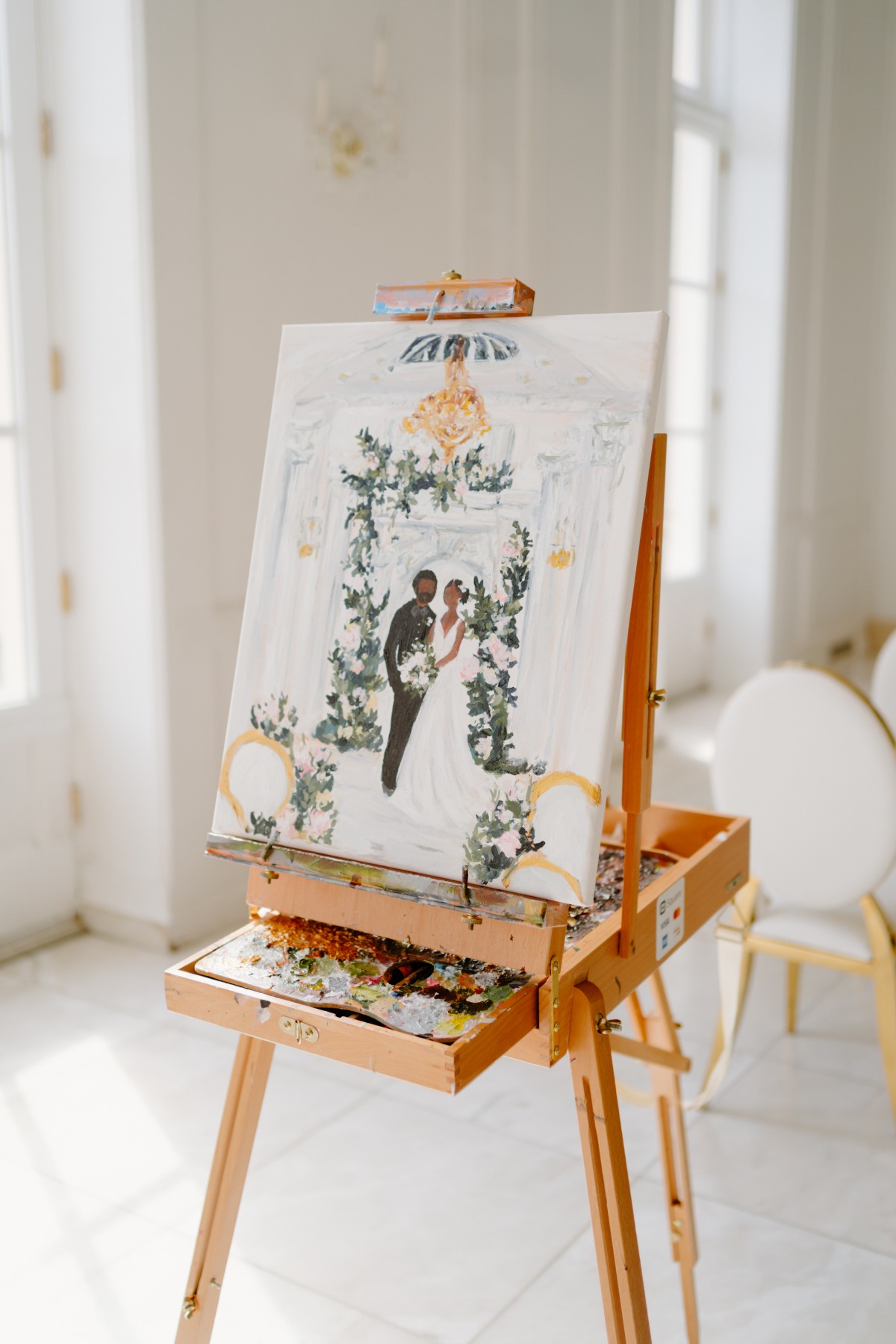 This is Why You Need a Live Painter for Your Wedding