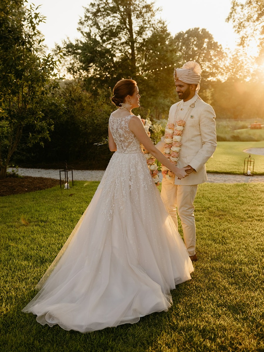 Bold Colors & Blended Cultures at this Unforgettable Indian-Fusion Wedding