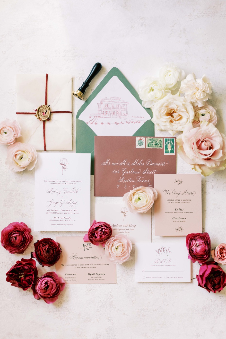 10 Wedding Invitation Suites That Will Guarantee You A Spot On Your Guests