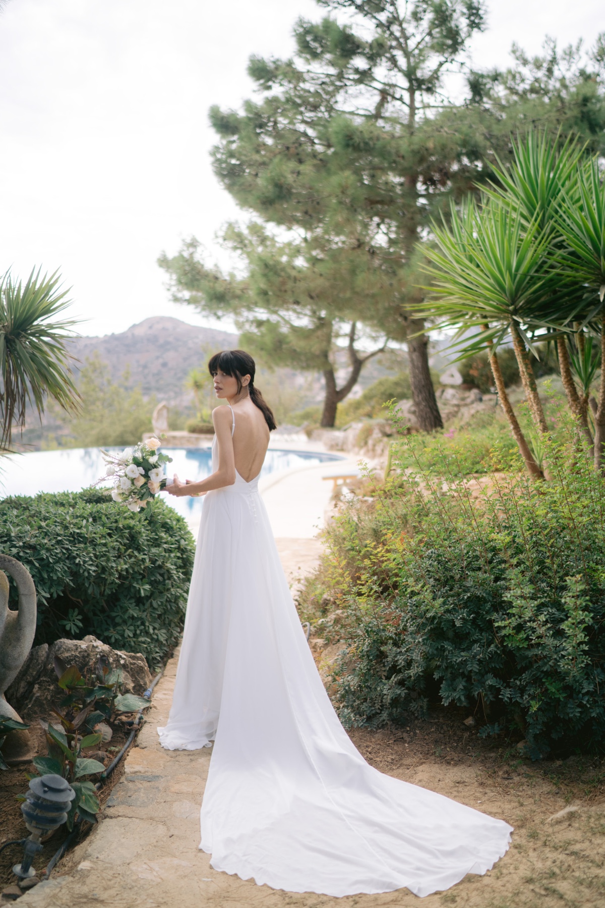 Airy, Aegean Inspo for the Au Naturale Bride