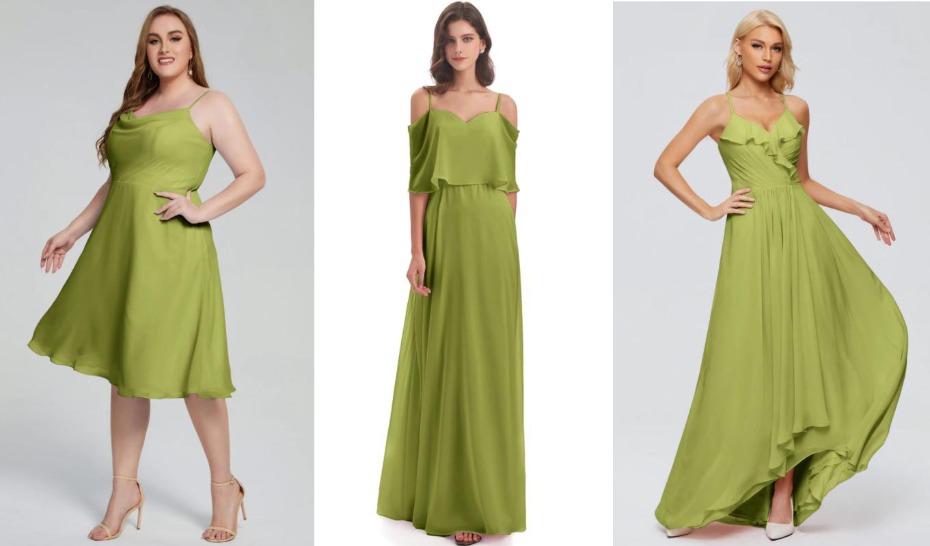 7 Cicinia Bridesmaid Dress Colors That Will Make Your Girls Feel Fabulous