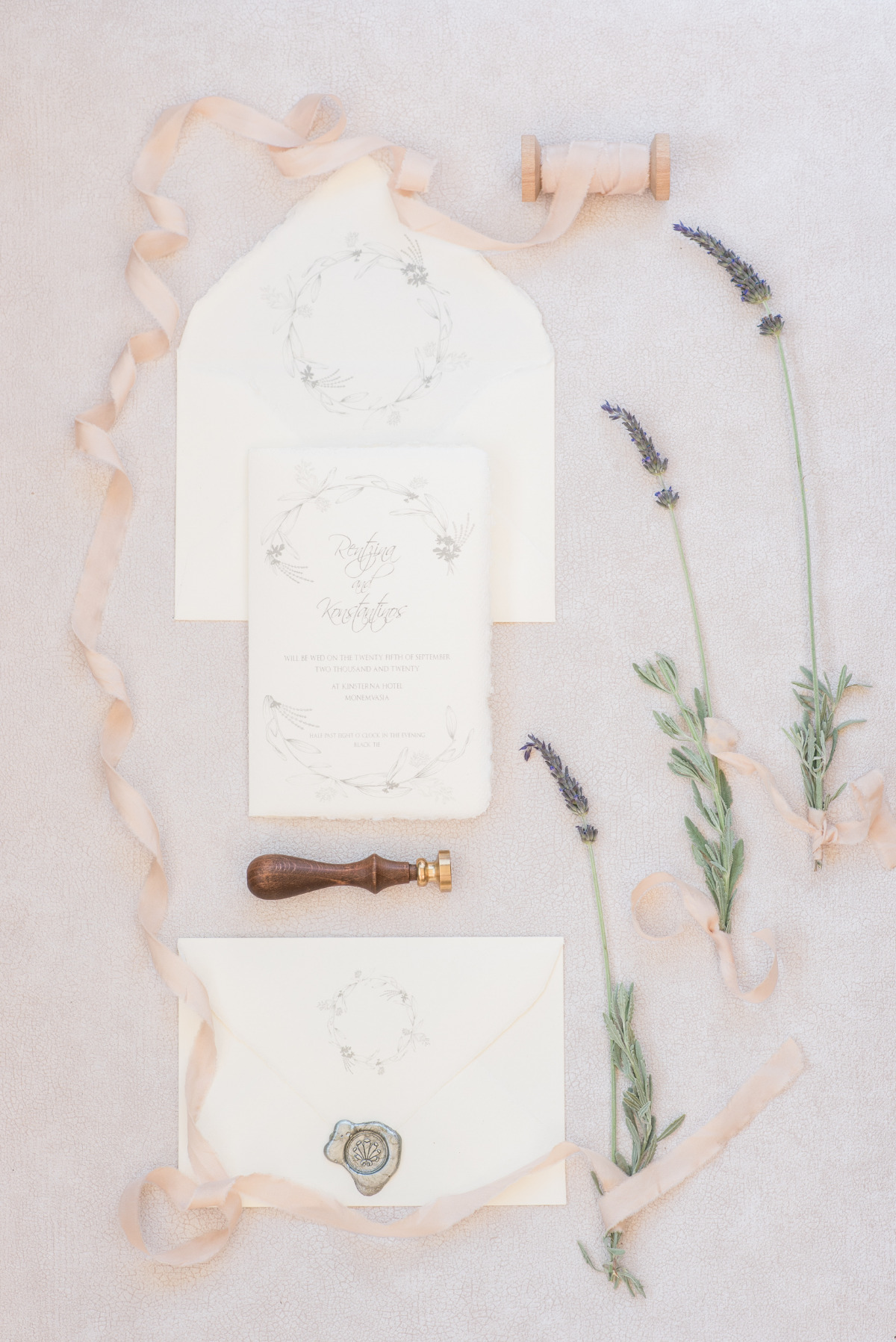 Micro Wedding Inspiration In A Greek Castle That's Out Of This World