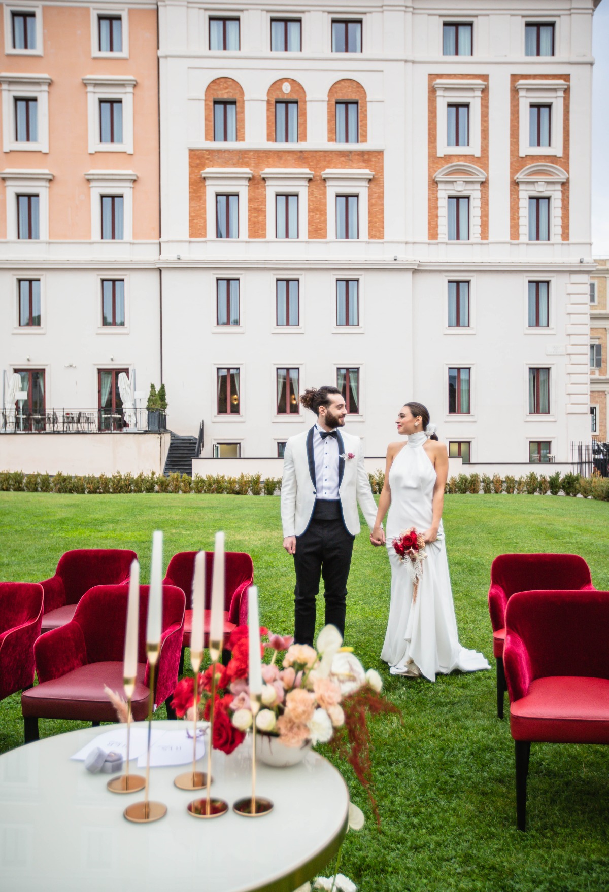 This Wedding In Rome Will Change The Way You Think Of Hotel Venues