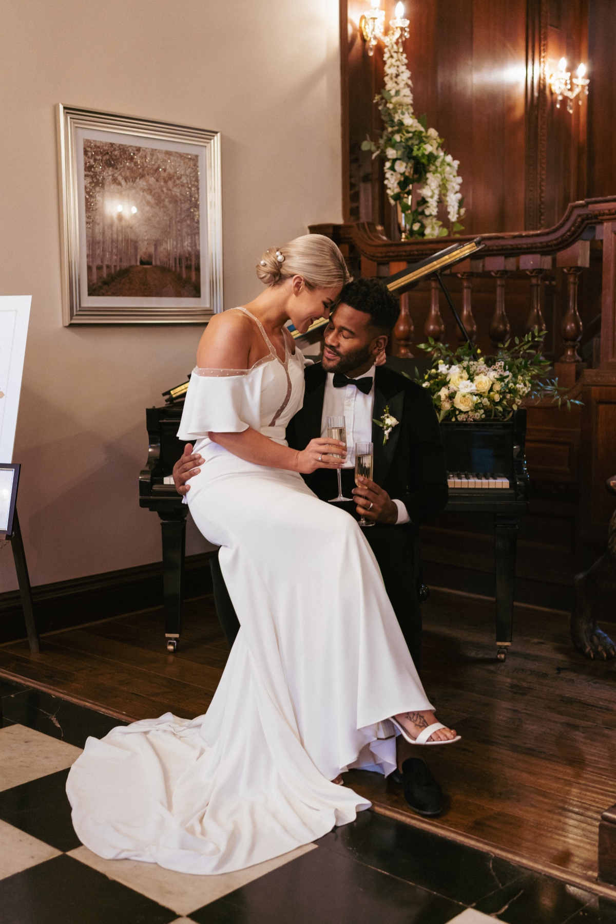 Styled Shoot In A Grand Estate Inspired By Poppin