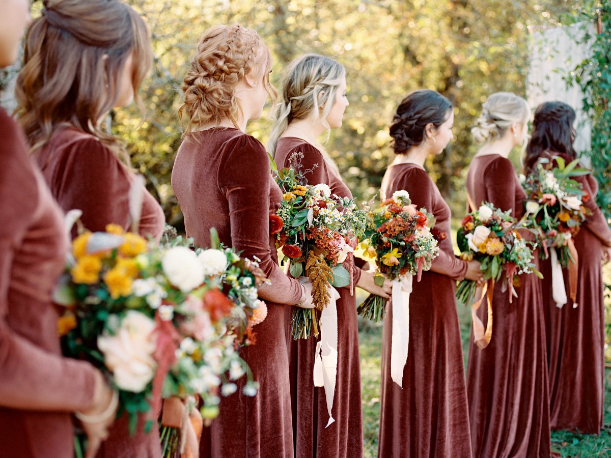 Stunning Fall Wedding With A Donut Wall...Need We Say More?