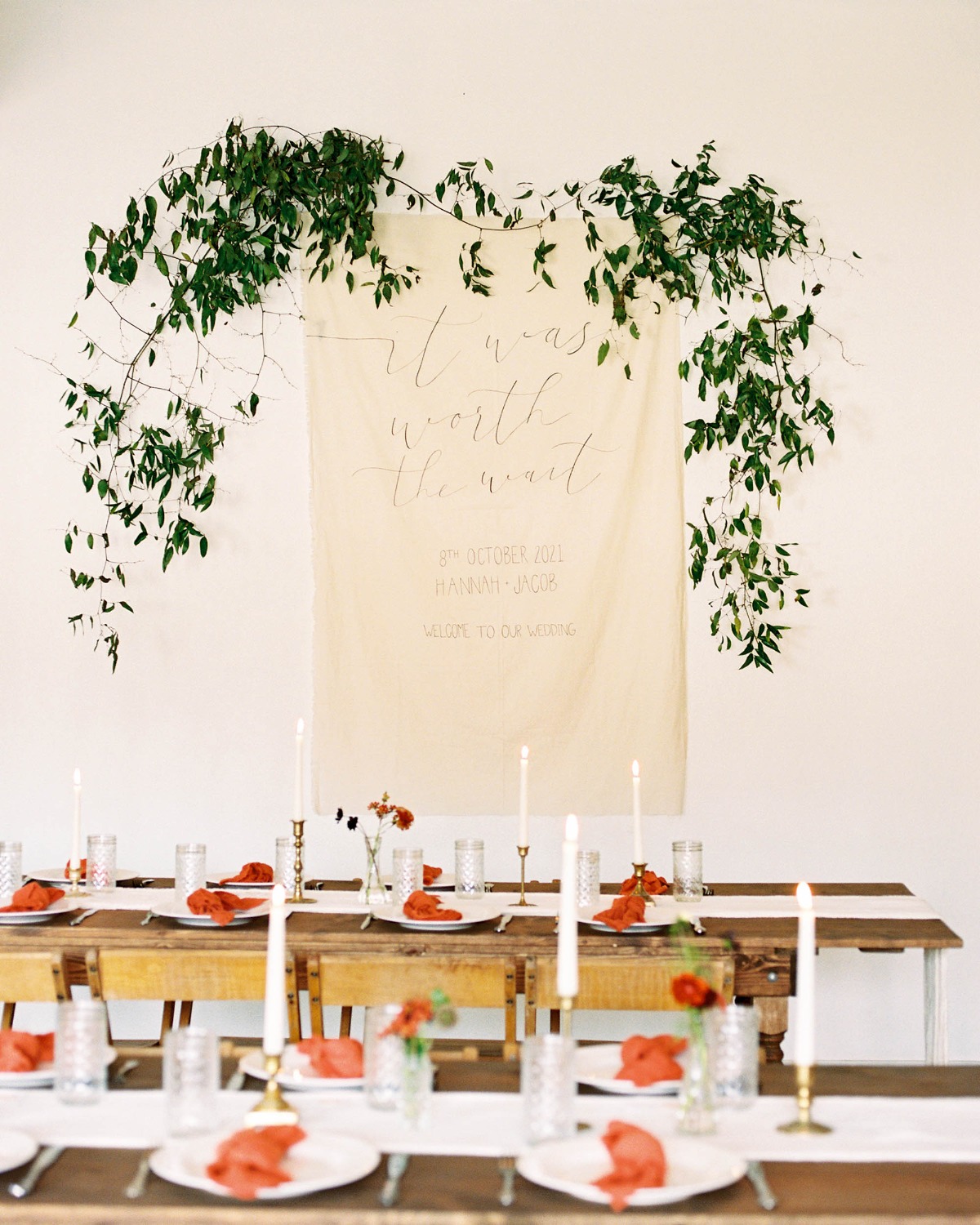 Stunning Fall Wedding With A Donut Wall...Need We Say More?