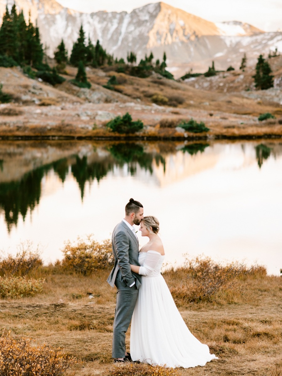 Gorgeous Mountain Wedding With A View Like No Other