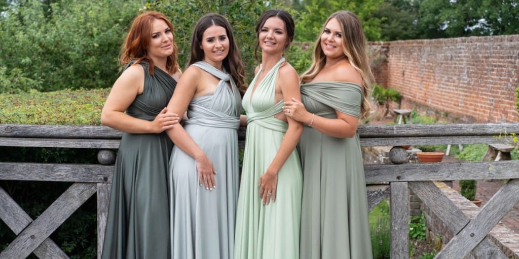 You Can’t Go Wrong With a Convertible Bridesmaid Dress for Your Crew