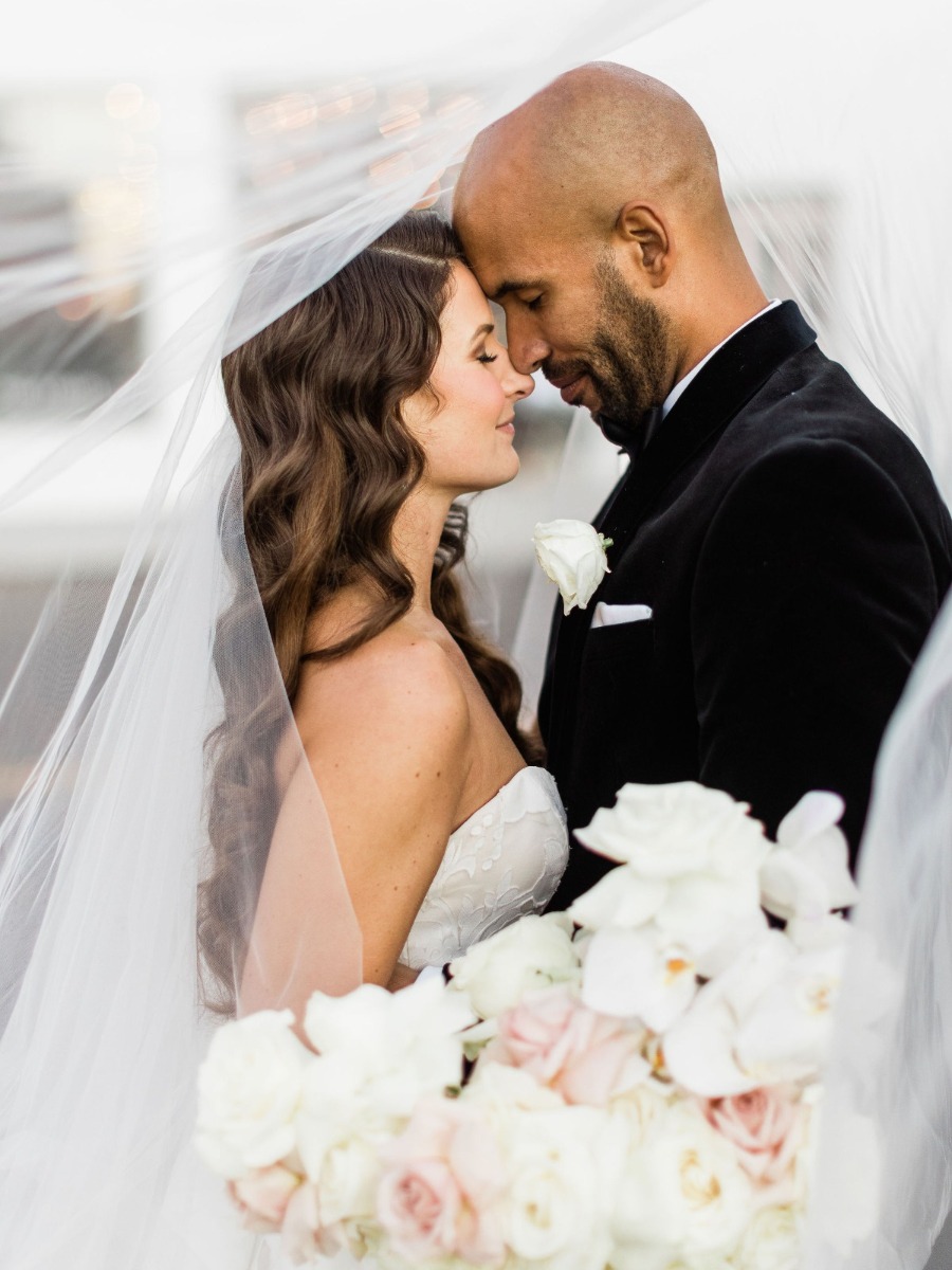Timeless Wedding In Black, White, & Blush That Will Melt Your Heart