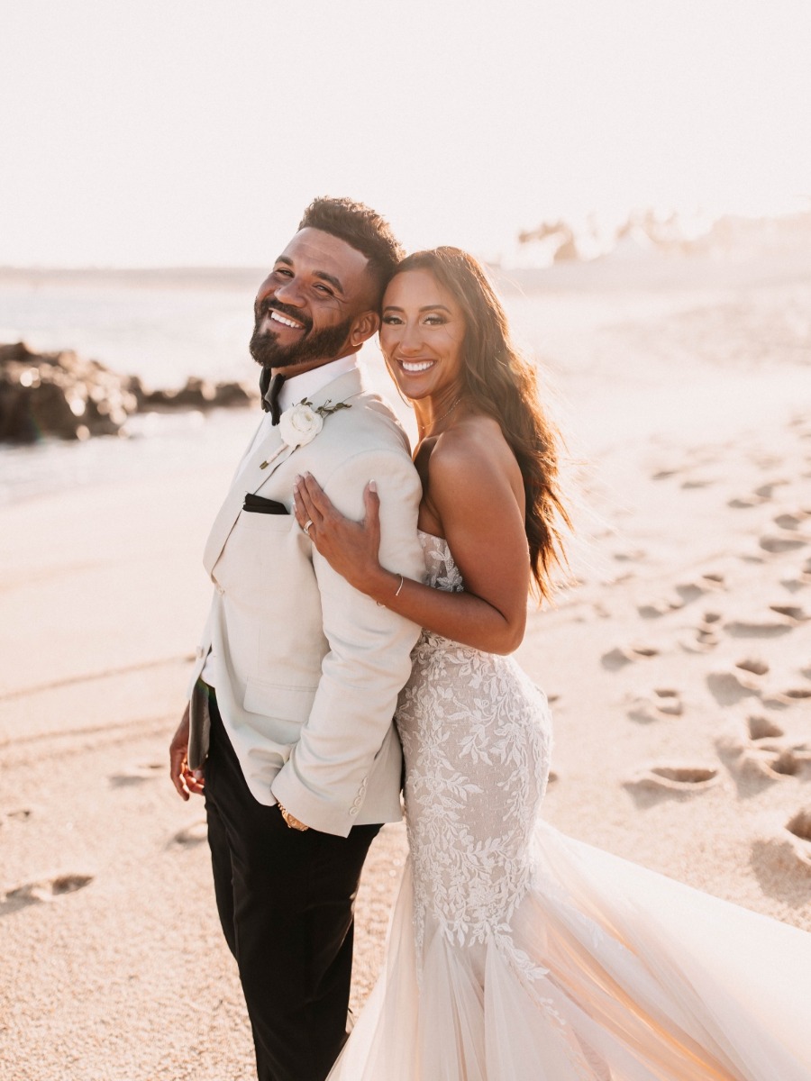 Neutral Glam Beach Wedding Design That All Started With A Centerpiece