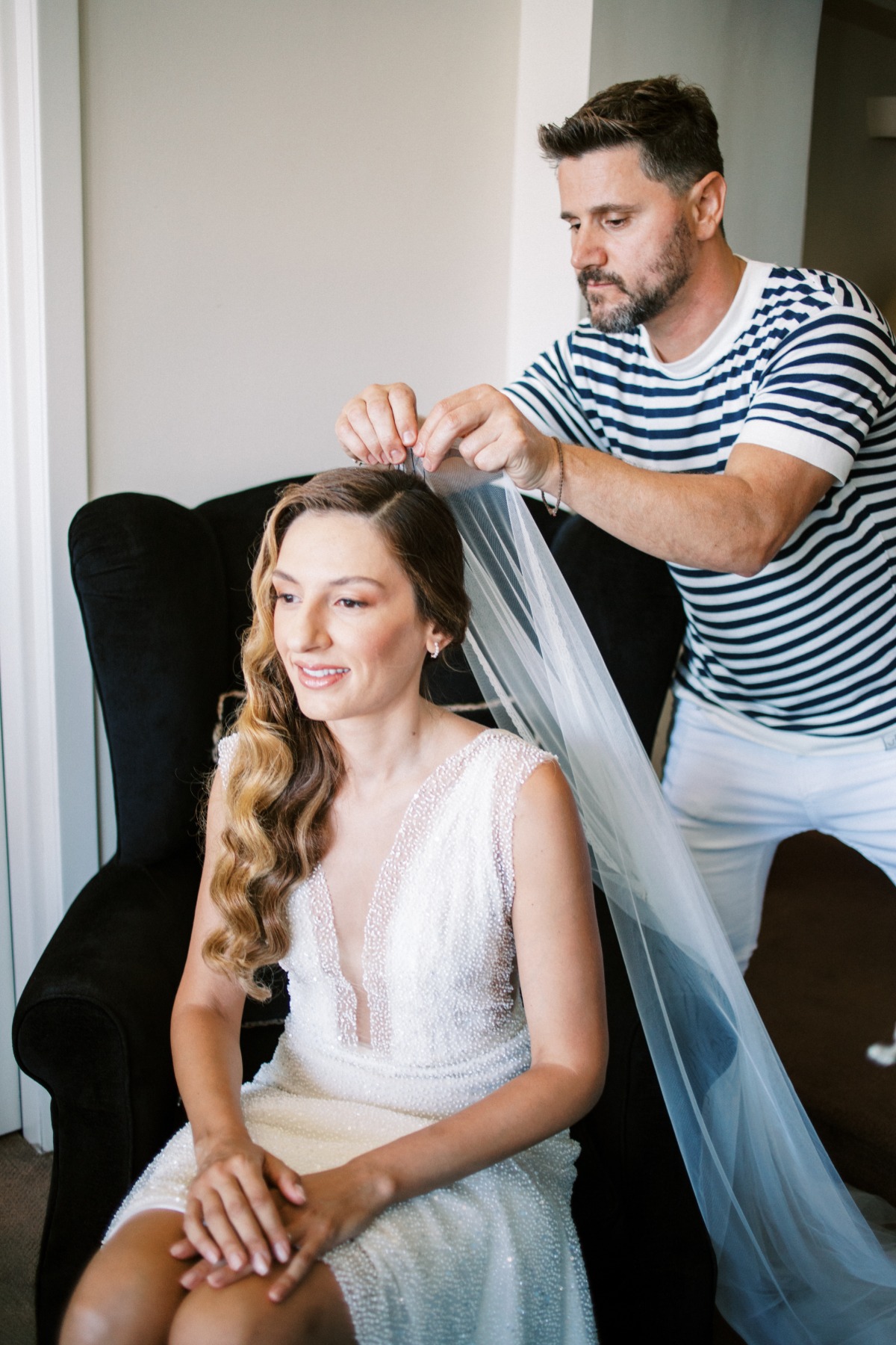 This Bride Brought In A Star-Studded Glam Team For Her Big Day