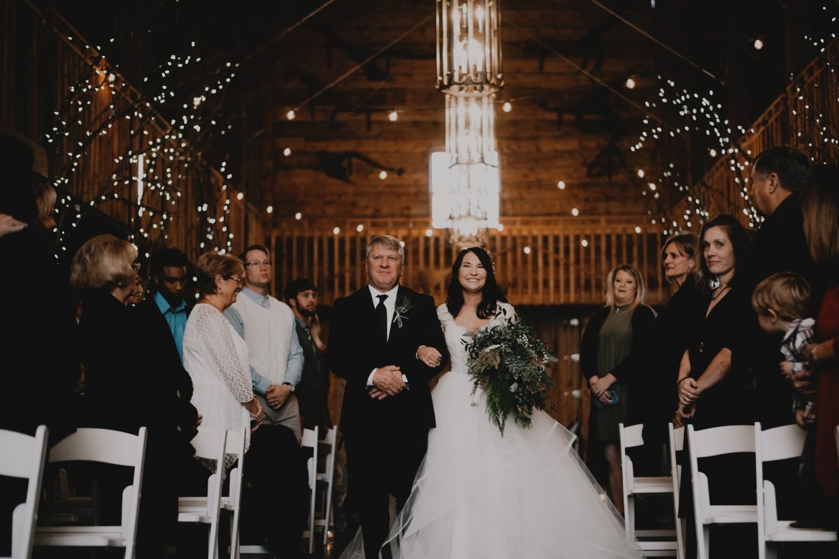 An Elegantly Planned Rustic Barn Wedding