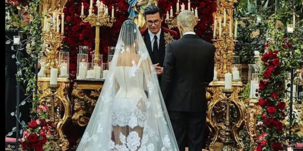 Let's Talk Kourtney Kardashian's Wedding Look And How To Get It For Under $1,000