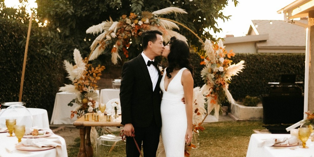 This Vietnamese Boho Backyard Wedding In Paradise Is a Must-See