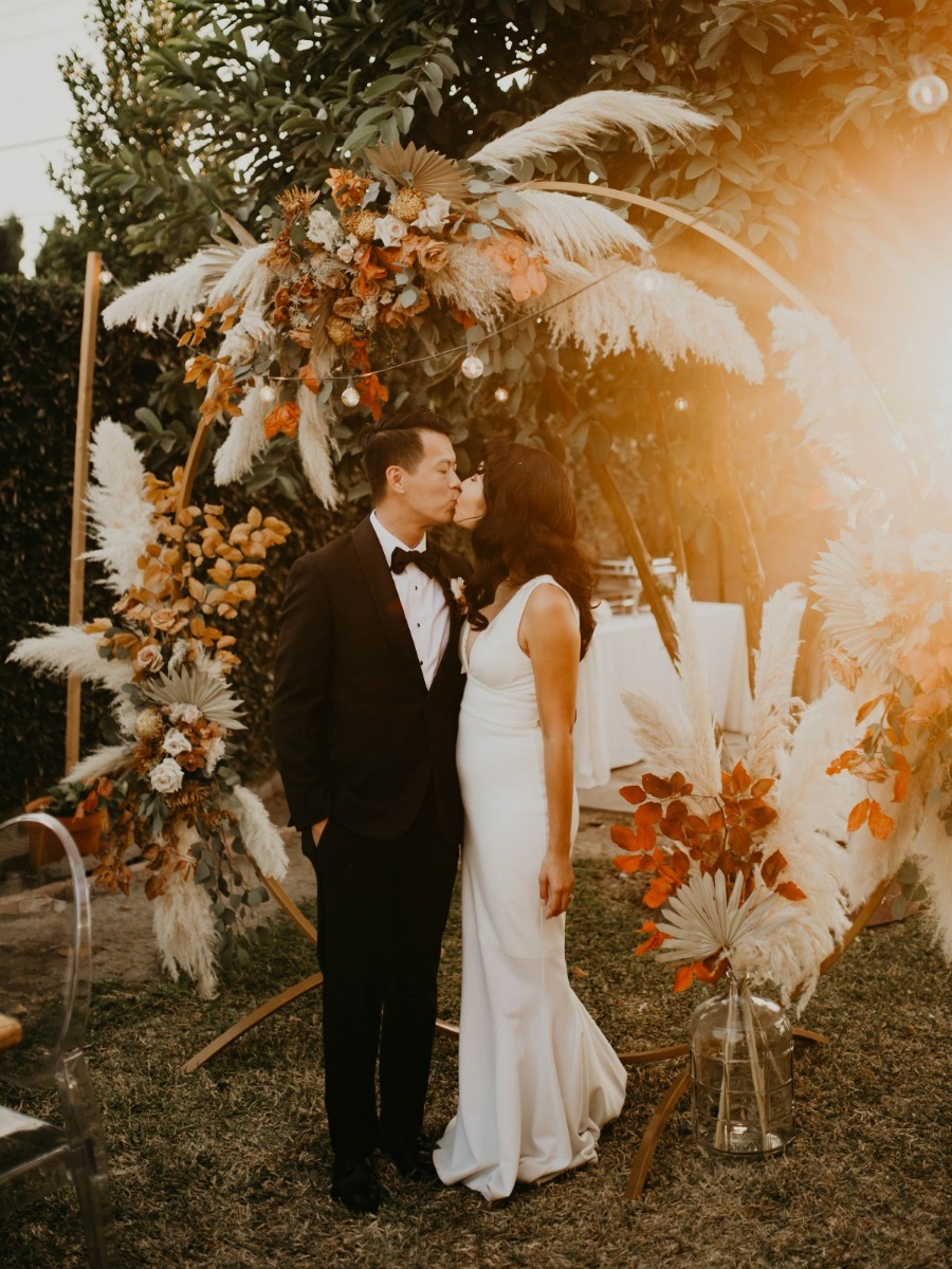 This Vietnamese Boho Backyard Wedding In Paradise Is a Must-See