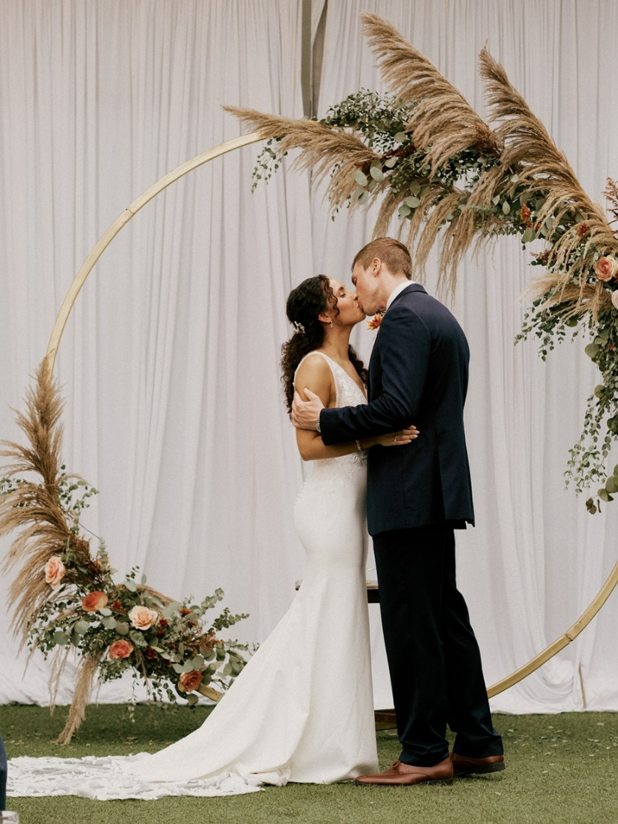 An Earthy, Organic Color Palette Made this Miami Wedding Magical