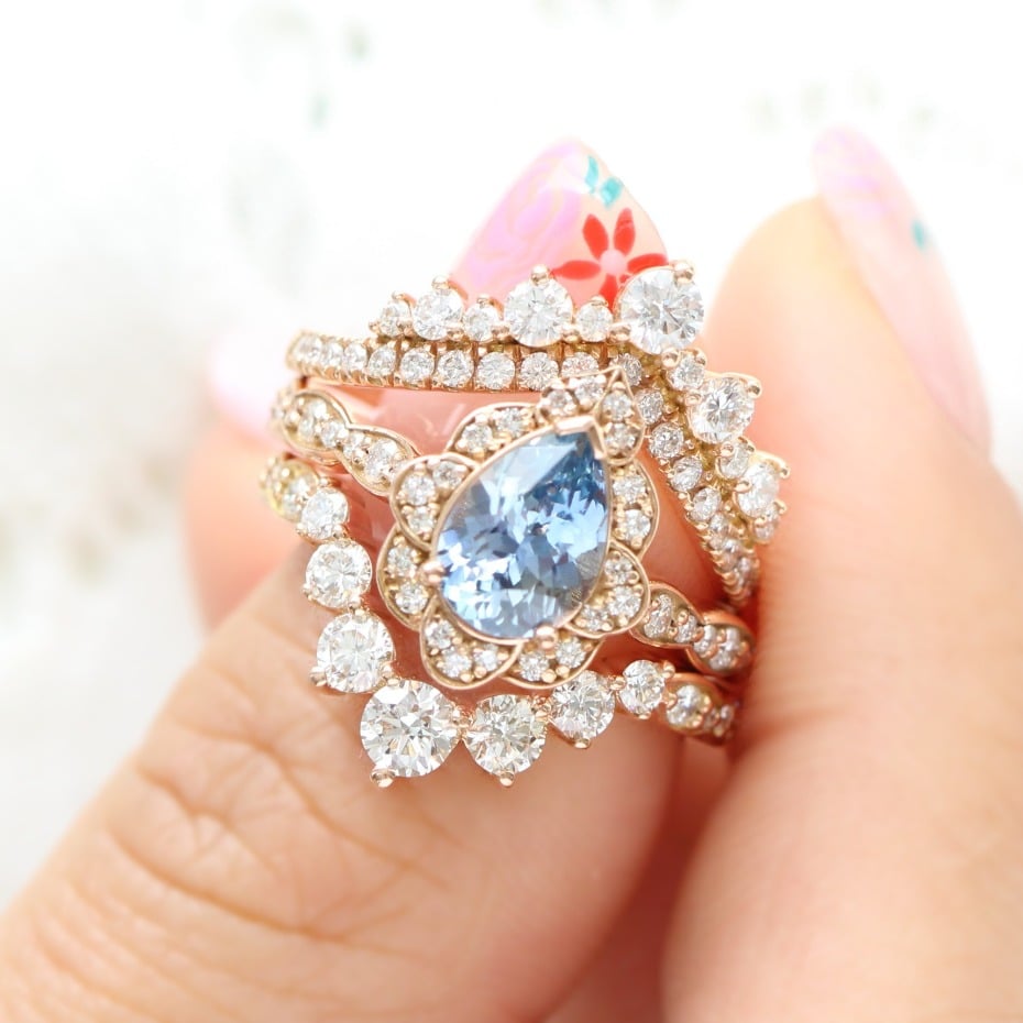 Pastel Engagement Rings Are Making Our Dreams Come True RN 