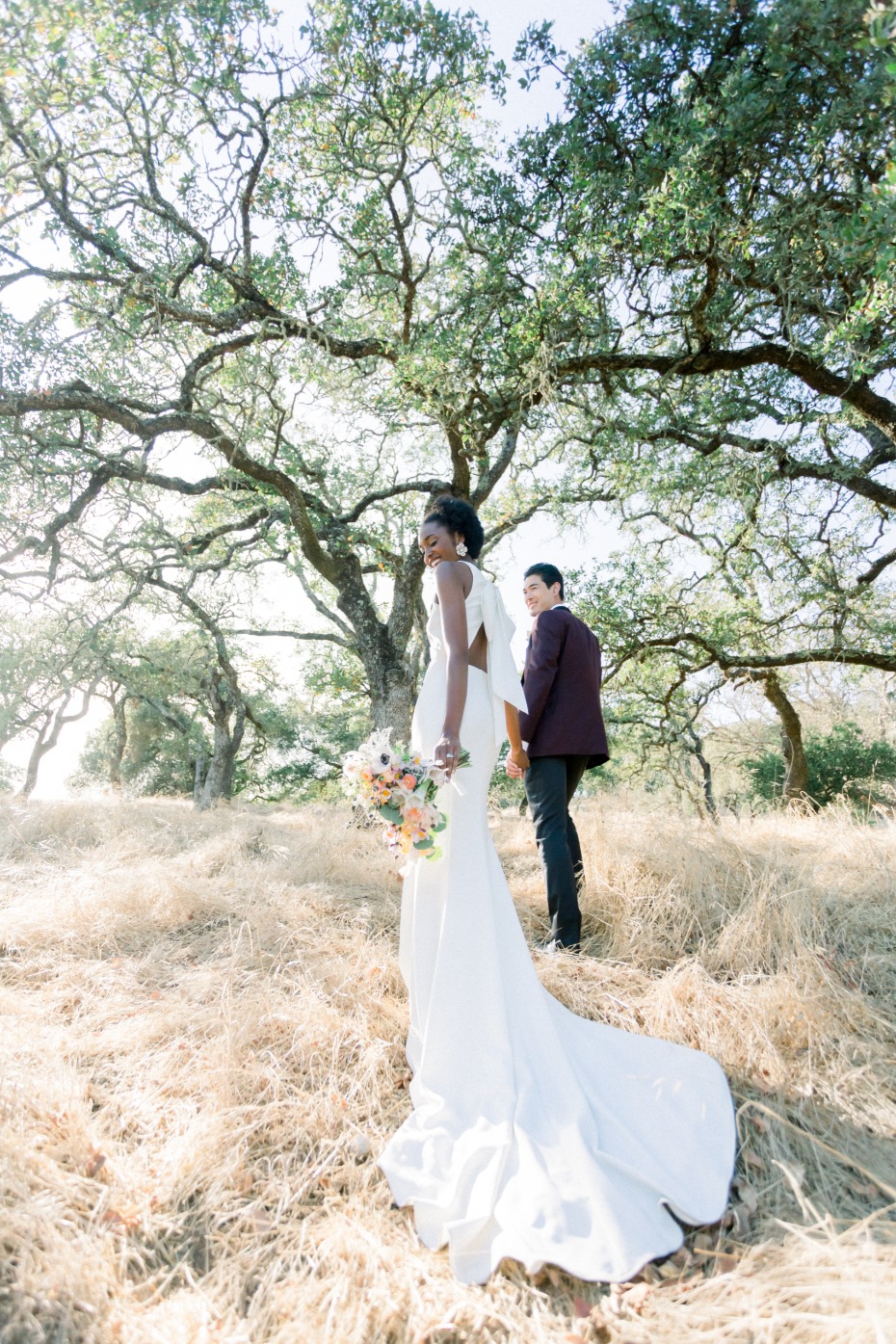 This California Wedding Venue Is Known For It's Outdoor Spaces and Perfectly Paired Menus