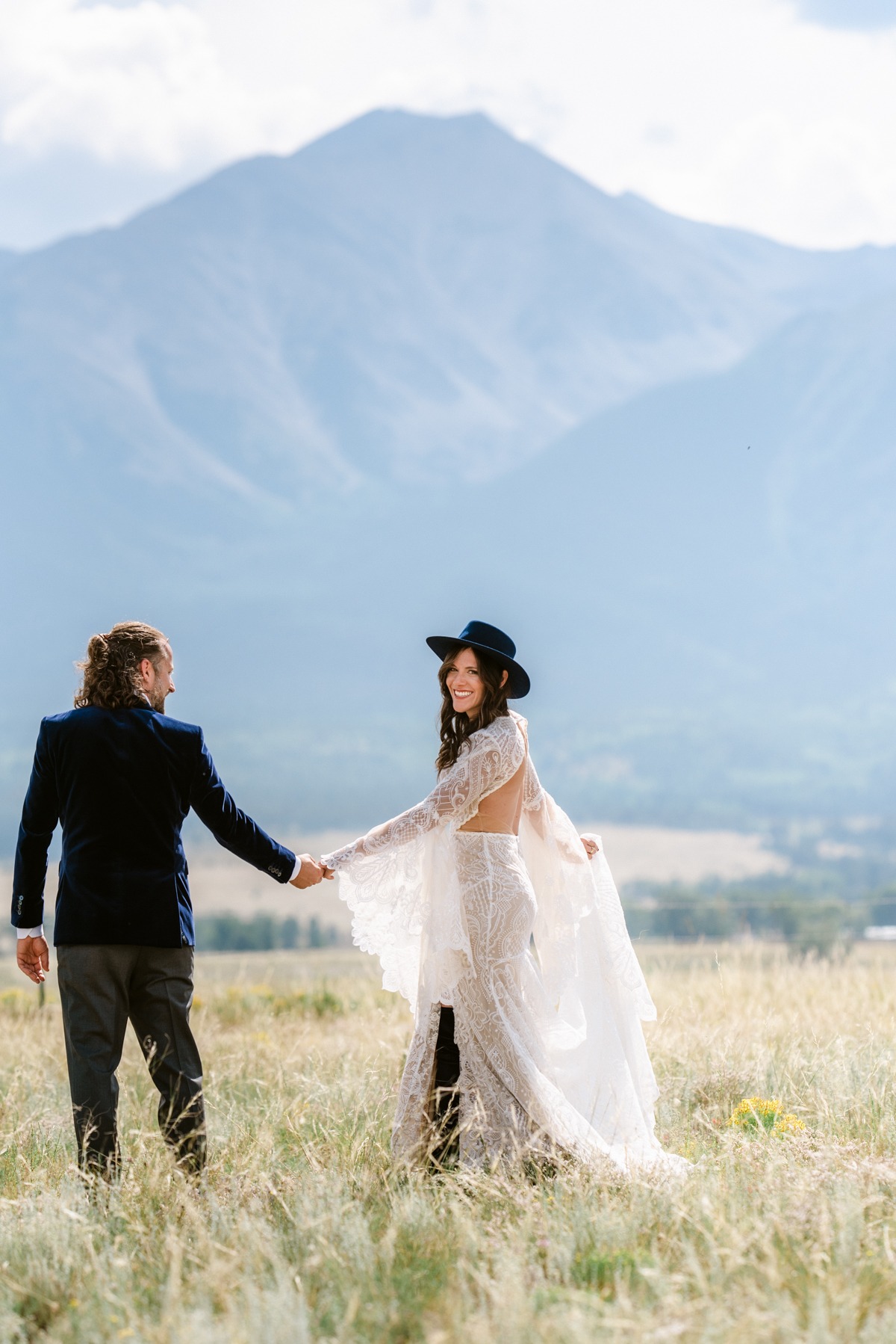 A Chance Meeting At A Concert Led To This Classic Rock-Inspired Wedding In Colorado