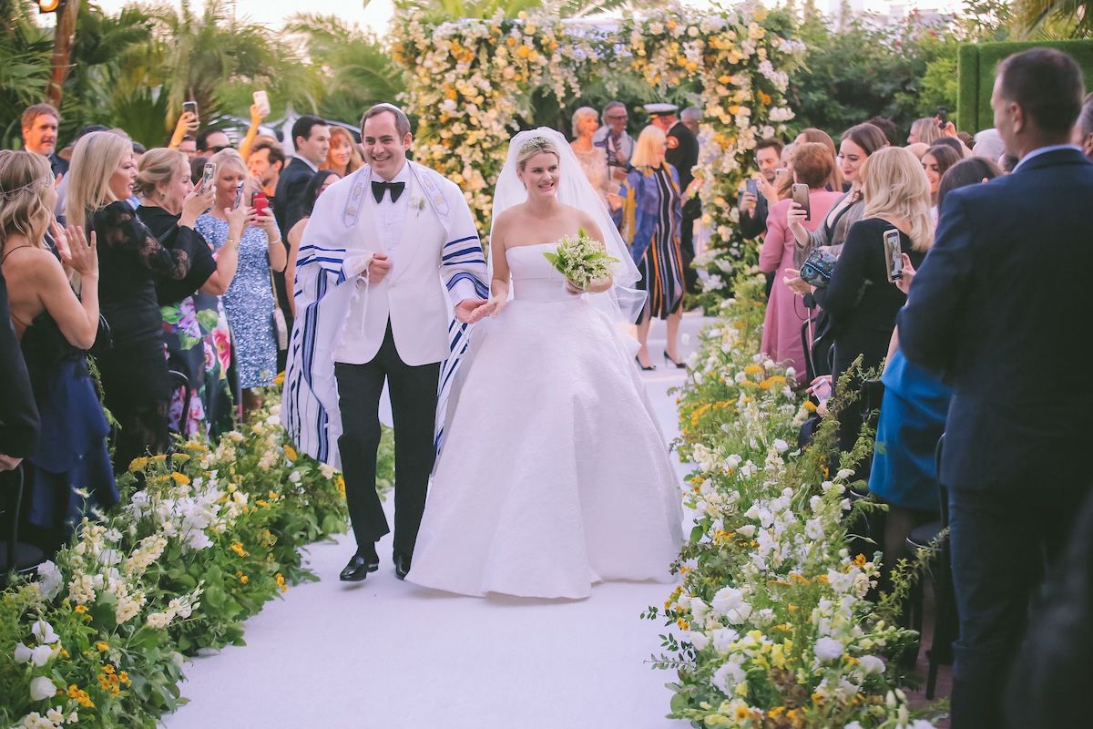 Sydney Azria (of the BCBG Max Azria family) Ties The Knot At LA's Famed Chateau Marmont