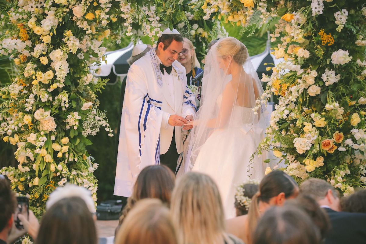 Sydney Azria (of the BCBG Max Azria family) Ties The Knot At LA's Famed Chateau Marmont