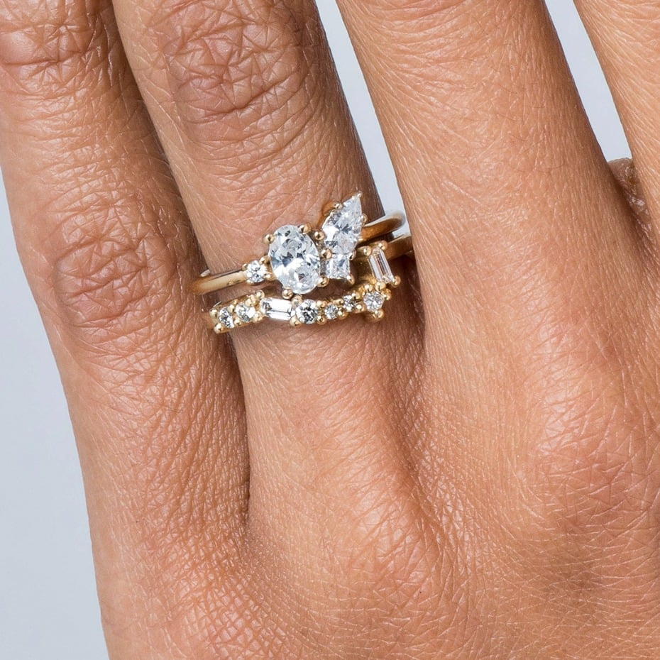 The Most Unique and Amazing Engagement Rings of 2022 - Bario Neal Eaves Cluster
