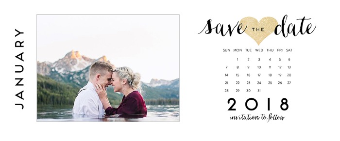 Print: Free Printable Photo Save The Dates