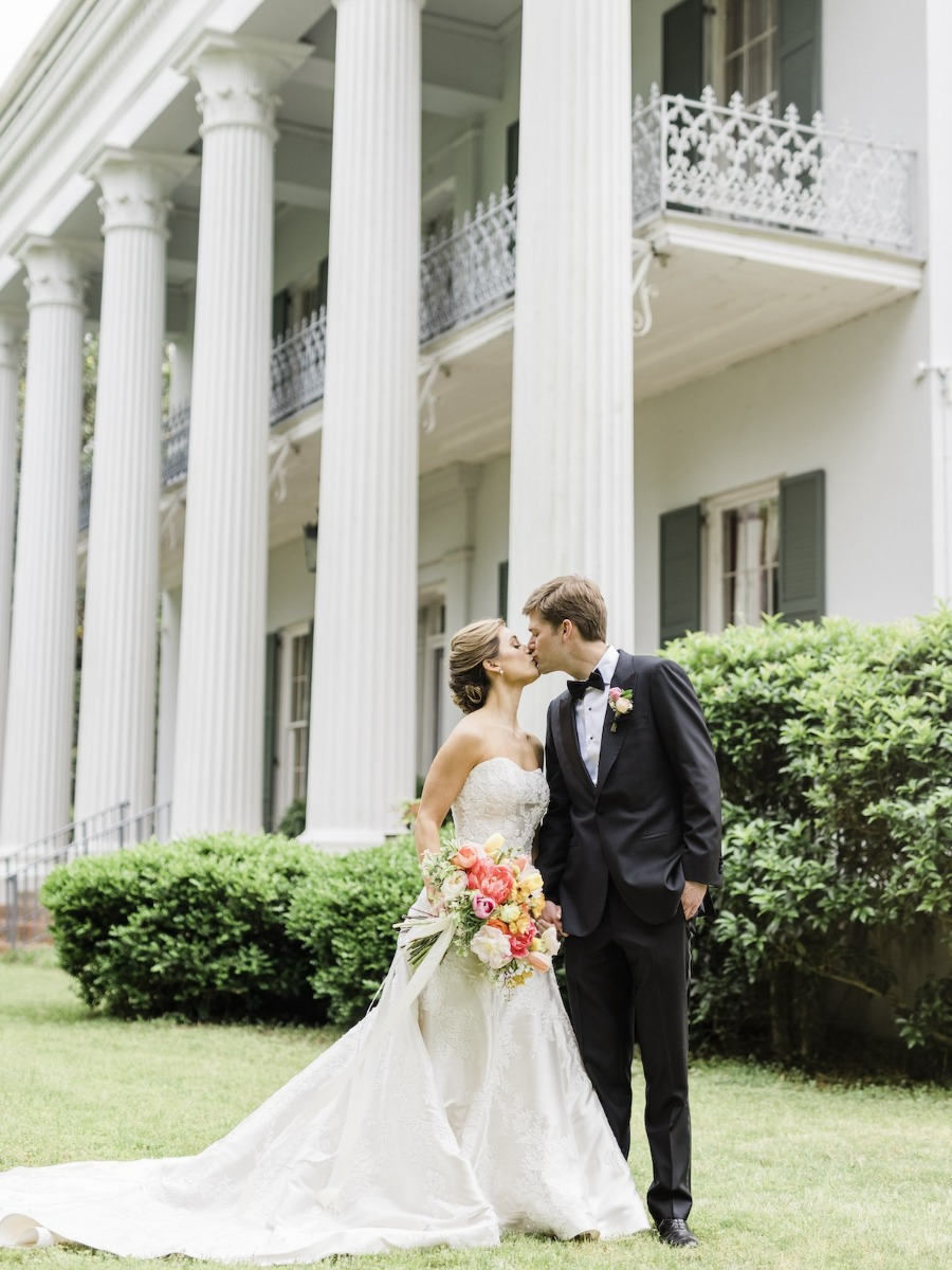 An Historical Alabama Garden Party Affair at this Wedding in Selma