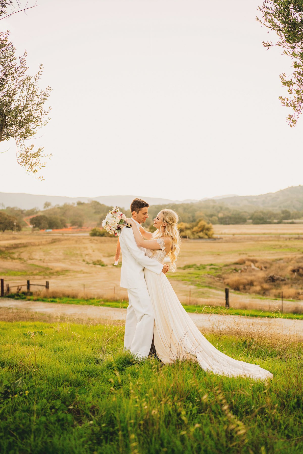 This Rustic Ranch Gets Pretty in Pink for this $50,000 Central California Barn Wedding