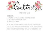 cocktail card