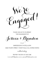 free engagement party printable