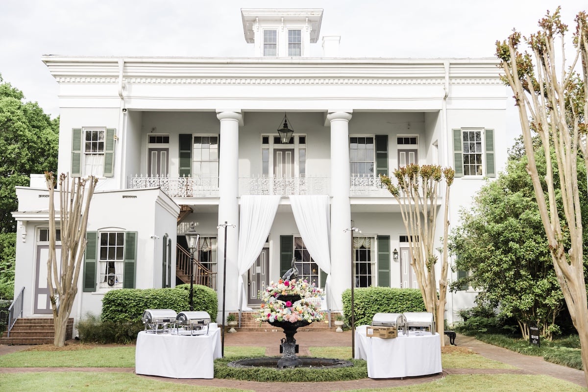 An Historical Alabama Garden Party Affair at this Wedding in Selma