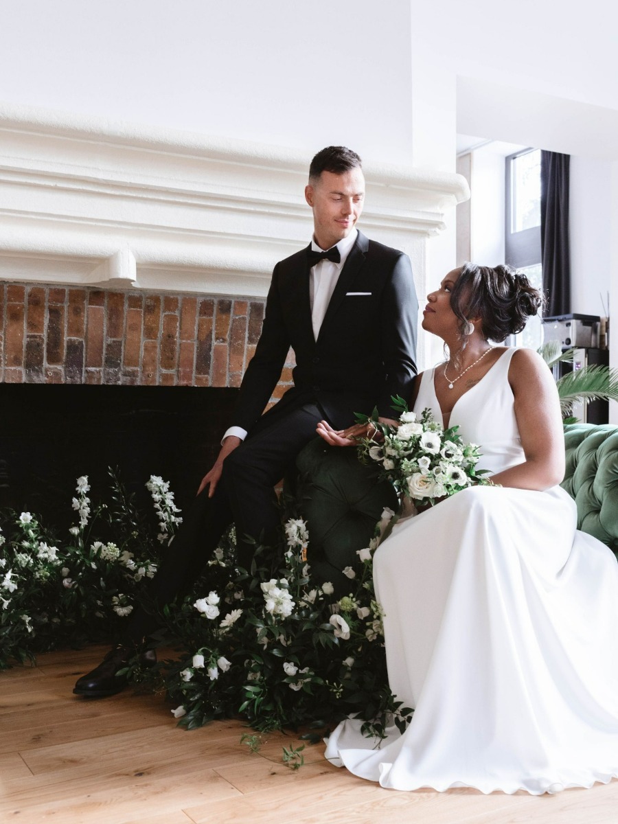 This French Military Wedding Inspo Honors the Bride and Groom's Wedding Day Through Tradition
