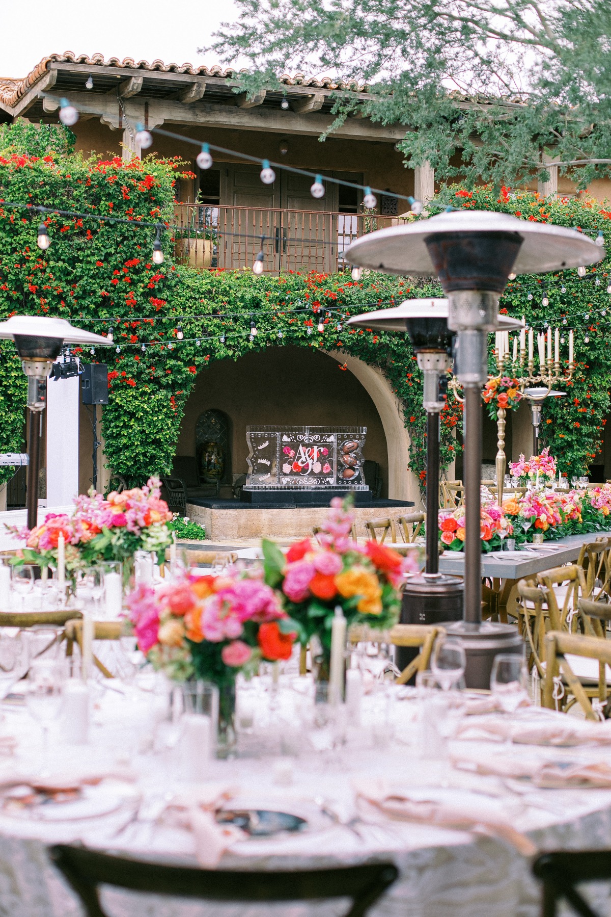 Outdoor country club wedding