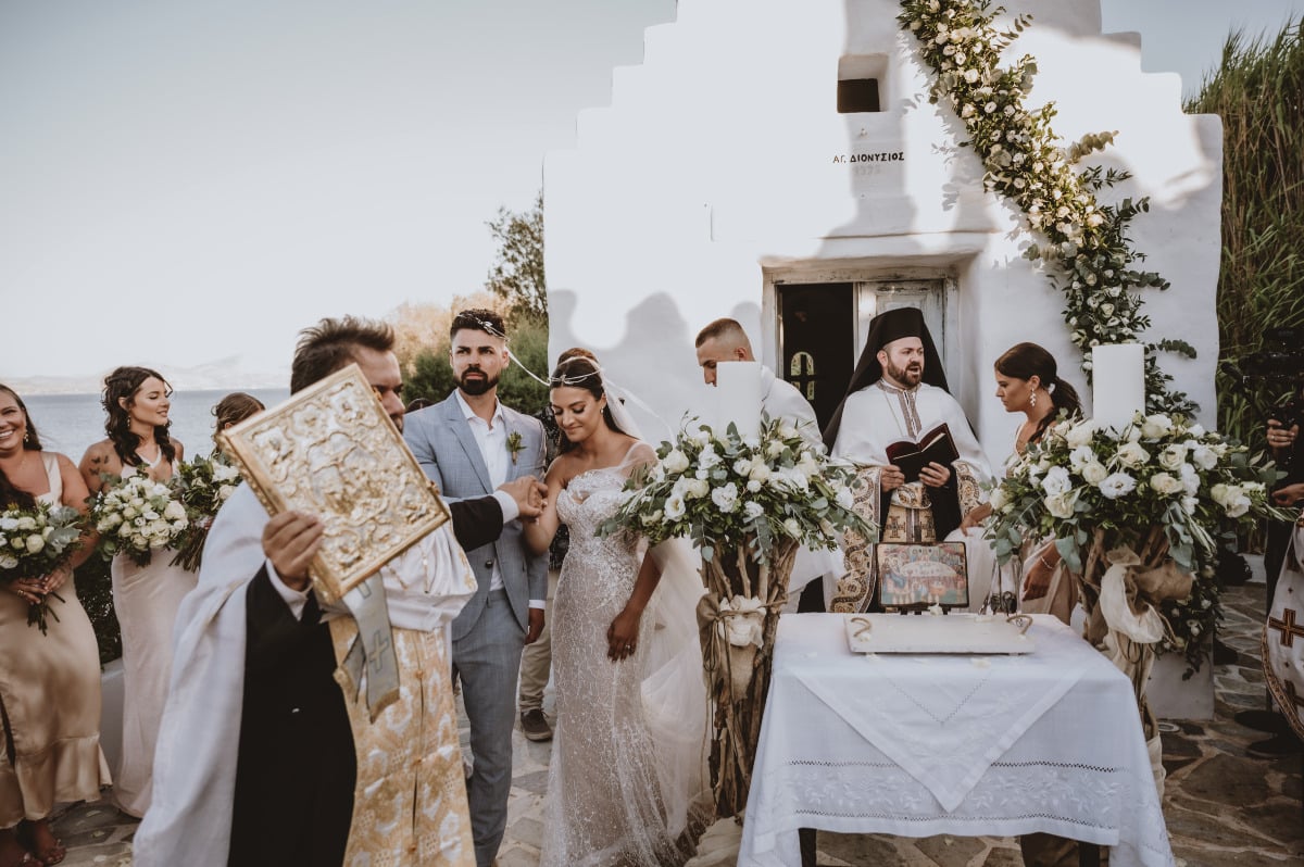 Greek traditional wedding ceremony