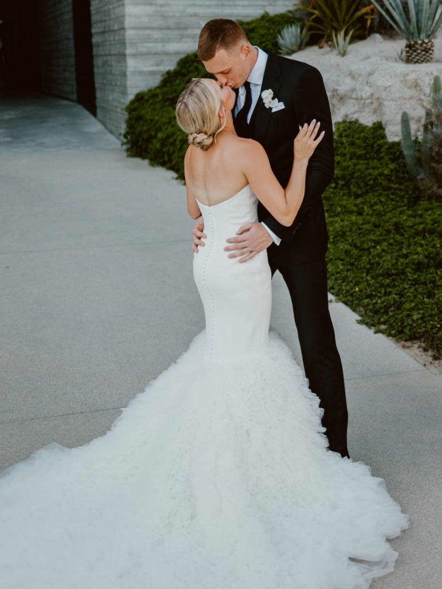 NBA-Player Marries Love In an Ocean Front Wedding Ceremony