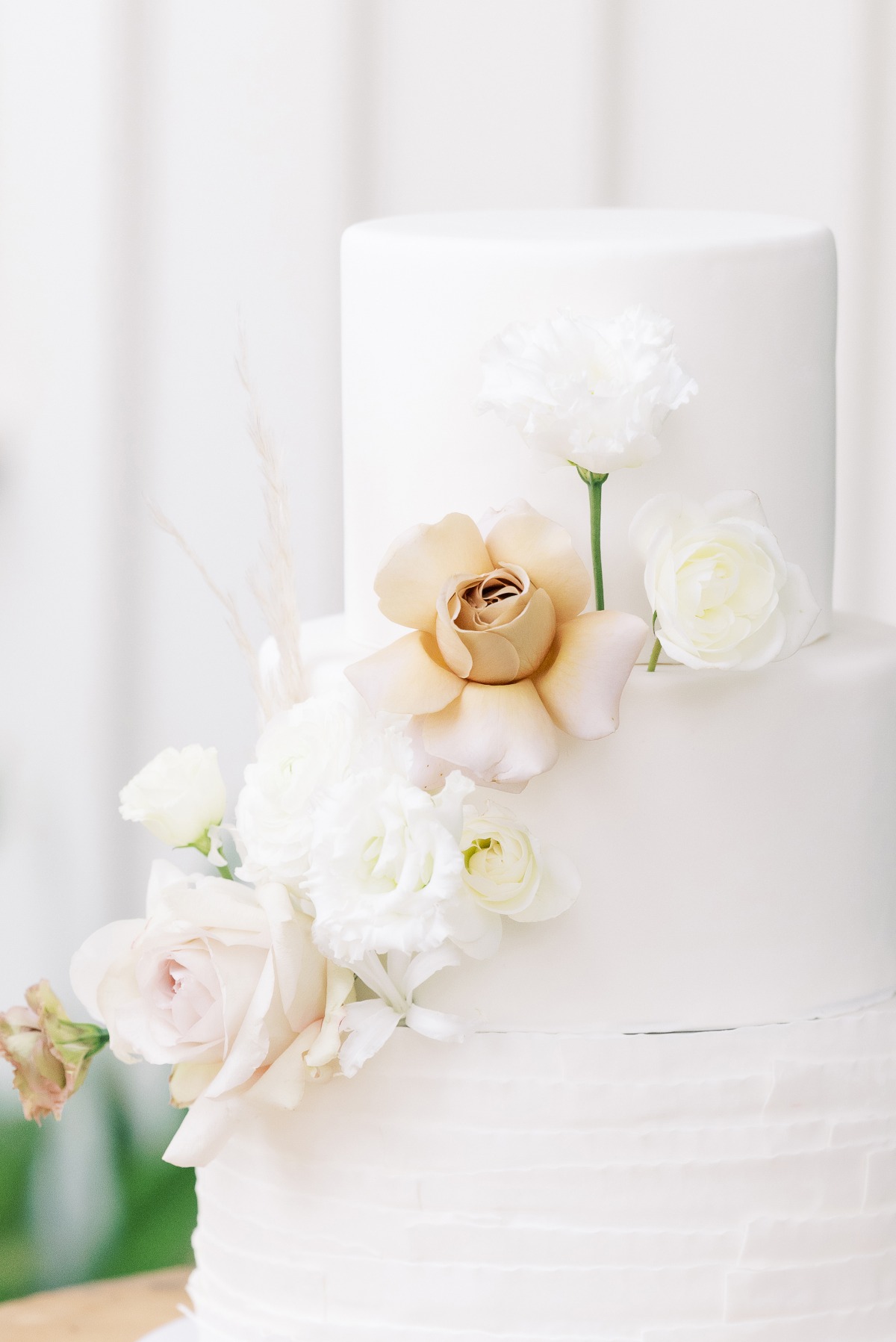 Wedding cake close-up