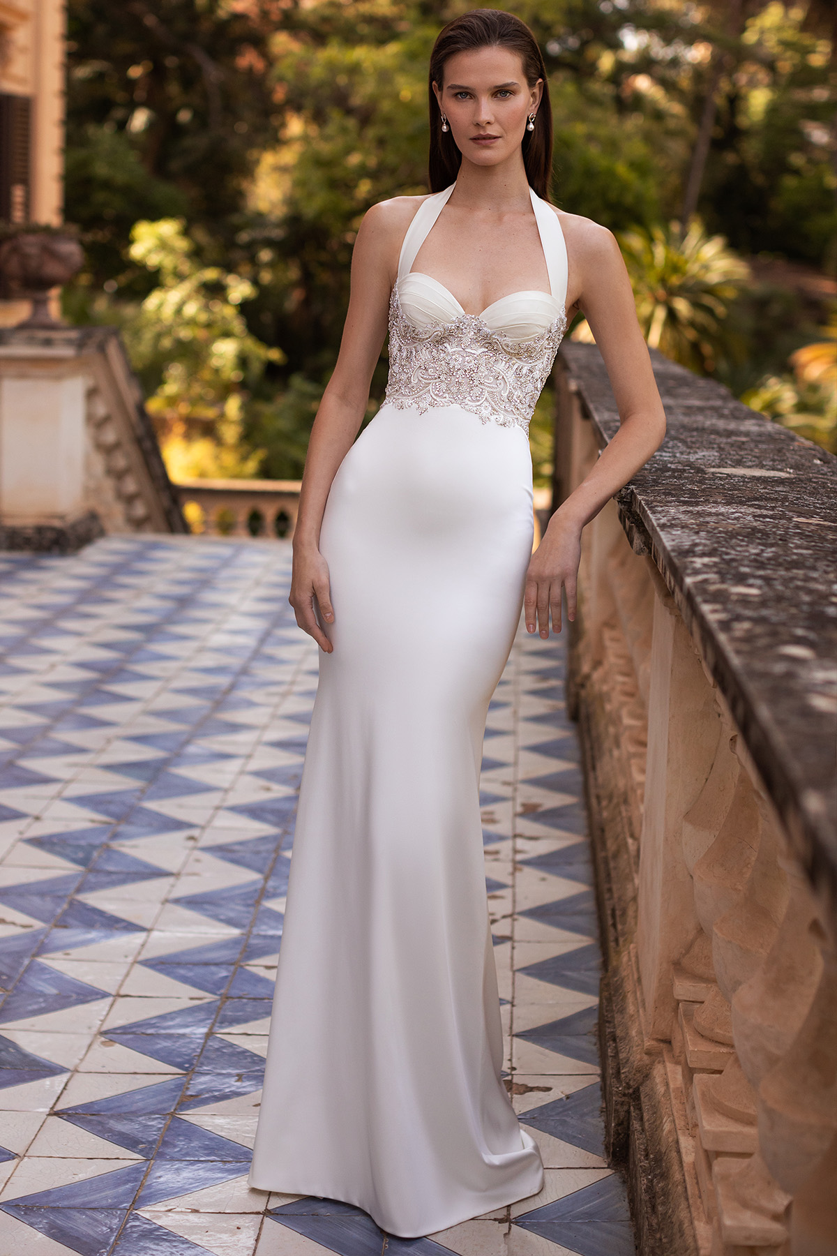 halter wedding dress from WONA Concept