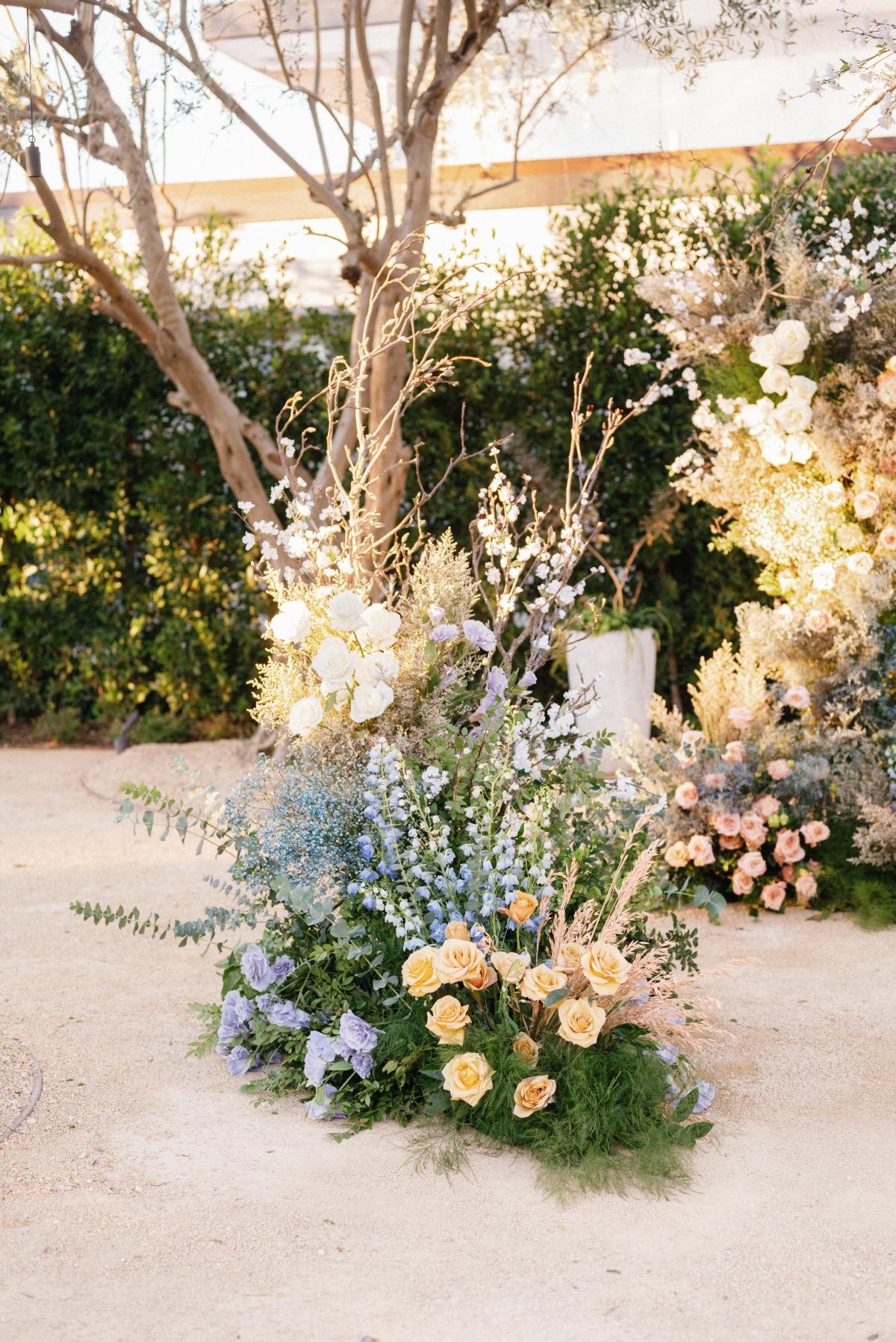 ceremony floral installation