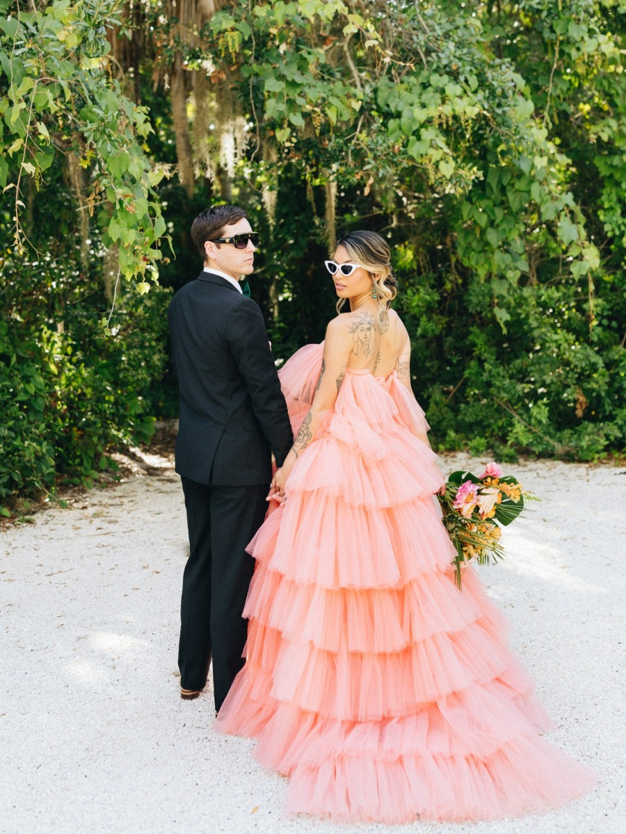 This Lush and Vibrant Tropical-Inspired Shoot in Florida is the Wedding Inspiration You've Been Looking For